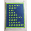 Paper Craft Green Arrow - Handmade Paper Craft