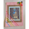 Gautam Buddha Paper Craft Pink Color - Handmade Paper Craft